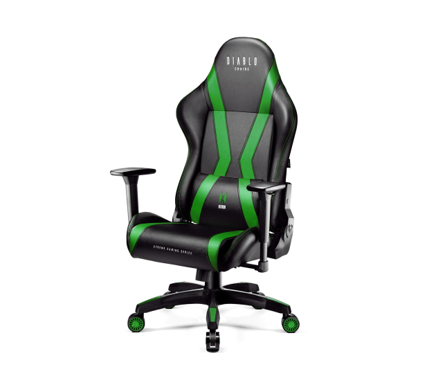 Diablo Chairs X-Horn 2.0 Normal Size Czarno-zielony - 1208657 - zdjęcie 3